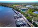 Community marina with many boats and docks at 616 Misty Pond Ct, Bradenton, FL 34212