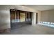 View into another room, featuring exposed wall and exposed ceiling at 806 Arlington Rd, Palmetto, FL 34221