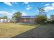 Screened-in pool and large grassy backyard at 806 Arlington Rd, Palmetto, FL 34221