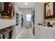 Large walk-in closet, offering abundant storage and a custom organizer system at 8921 Artisan Way, Sarasota, FL 34240