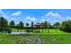 Fenced dog park with covered picnic area at 12667 Sorrento Way, Bradenton, FL 34211