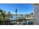 Stunning water view from private balcony, showcasing waterfront homes and boats at 1430 Harbor Dr, Sarasota, FL 34239