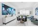 Elegant breakfast room with a modern table and comfortable seating at 15407 Castle Park Ter, Lakewood Ranch, FL 34202