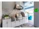 High-end outdoor kitchen featuring granite countertops at 15407 Castle Park Ter, Lakewood Ranch, FL 34202