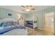 Light and airy bedroom with a full-size bed and bunk bed at 1904 Harbourside Dr # 204, Longboat Key, FL 34228