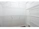 White wire shelving in this walk-in closet at 566 Oak Bay Dr, Osprey, FL 34229