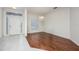 Formal dining room with hardwood floors and a chandelier at 566 Oak Bay Dr, Osprey, FL 34229