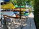 Kayaks are stored by the water; perfect amenity for the condo community at 9393 Midnight Pass Rd # 201, Sarasota, FL 34242
