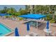 Hot tub and lounge area near the pool at 1055 Gulf Of Mexico Dr # 504, Longboat Key, FL 34228