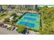 Community tennis courts with ample parking nearby at 1055 Gulf Of Mexico Dr # 504, Longboat Key, FL 34228