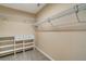 Walk-in closet with wire shelving and built-in drawers at 12342 Lavender Loop, Bradenton, FL 34212