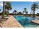 Large community pool with a relaxing atmosphere at 12443 Trailhead Dr, Bradenton, FL 34211