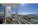 Spacious balcony offering panoramic ocean views and coastal scenery at 2050 Benjamin Franklin Dr # B603, Sarasota, FL 34236