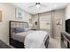 Bedroom with comfy bed and window at 4905 Avila Lakes Dr, Wimauma, FL 33598
