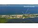 Aerial view showing community location and beach access at 4960 Gulf Of Mexico Dr # 206, Longboat Key, FL 34228