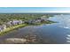 Stunning aerial view of a waterfront condominium complex at 6440 Mourning Dove Dr # 403, Bradenton, FL 34210