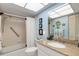 Clean bathroom with granite countertop and updated fixtures at 6462 Wild Oak Bay Blvd # 247, Bradenton, FL 34210