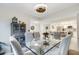 Open dining room with kitchen view and breakfast bar at 6462 Wild Oak Bay Blvd # 247, Bradenton, FL 34210