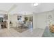 Bright dining room with glass table and seating for six at 6462 Wild Oak Bay Blvd # 247, Bradenton, FL 34210