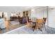 Living room with leather furniture and wood-look floors at 6462 Wild Oak Bay Blvd # 247, Bradenton, FL 34210