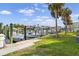 Enjoy the water access with this boat dock at 1100 Tarpon Center Dr # 5B, Venice, FL 34285