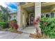 Inviting entryway with decorative plants at 13534 5Th Ne Ave, Bradenton, FL 34212