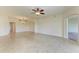 Open floor plan with tile flooring and neutral paint at 318 Winding Brook Ln # 104, Bradenton, FL 34212