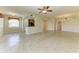 Open floor plan with tile flooring and golf course views at 318 Winding Brook Ln # 104, Bradenton, FL 34212