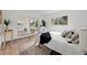 Bright and airy bedroom with sliding glass doors to the backyard, creating a relaxing atmosphere at 346 Suwanee Ave, Sarasota, FL 34243