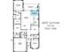 Detailed floor plan of 4925 Surfside Circle showcasing the layout of rooms and spaces at 4925 Surfside Cir, Bradenton, FL 34211