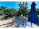 Relaxing hot tub area with comfortable seating at 141 Wild Palm Dr, Bradenton, FL 34210