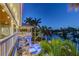 Waterfront property with pool, deck, and spiral staircase at 2127 Lusitania Dr, Sarasota, FL 34231