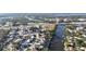 Wide view of the property and its surroundings from above at 2127 Lusitania Dr, Sarasota, FL 34231