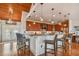 Spacious kitchen with granite countertops and wood cabinets at 2127 Lusitania Dr, Sarasota, FL 34231
