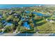 Aerial view of property highlighting its location near water at 2160 17Th W St, Palmetto, FL 34221