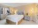 Cozy bedroom with a comfortable bed and ample closet space at 3267 Beneva Rd # 103, Sarasota, FL 34232