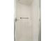 Small shower stall with a metal grab bar at 3403 Overcup Oak Ter, Sarasota, FL 34237