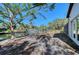 Spacious backyard with canal views and boat access at 5072 Higel Ave, Sarasota, FL 34242