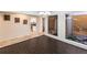 Bright dining room featuring dark wood-look tile floors at 5131 Willow Leaf Dr, Sarasota, FL 34241