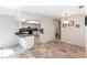 Dining area with tile floor and kitchen view at 5131 Willow Leaf Dr, Sarasota, FL 34241