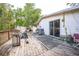 Backyard deck with grill and AC unit at 5815 114Th N Ter, Pinellas Park, FL 33782