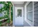 Exterior view of the property's front door at 6250 Holmes Blvd # 32, Holmes Beach, FL 34217
