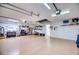 Large garage with ample storage and overhead storage at 9351 Raes Creek Pl, Palmetto, FL 34221