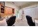 Bright home office with built-in desk and ample storage, near closet at 9351 Raes Creek Pl, Palmetto, FL 34221