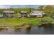 Condo back view, overlooking a tranquil lake at 119 Tidewater Dr # 119, Bradenton, FL 34210
