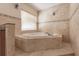 Bathroom featuring a luxurious corner jacuzzi tub at 1397 Harbor Dr, Sarasota, FL 34239