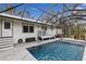 Beautiful screened pool and patio area at 14018 Pine Woods E Ln, Sarasota, FL 34240