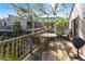 Private balcony overlooking trees and neighboring buildings at 1611 Clower Creek Dr # Ha236, Sarasota, FL 34231