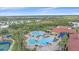 Aerial view of community pool with surrounding amenities at 1724 Hyssop Loop, North Port, FL 34289