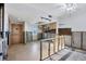 Renovation in progress, kitchen features new cabinetry and tile at 2110 Benjamin Franklin Dr # 105, Sarasota, FL 34236